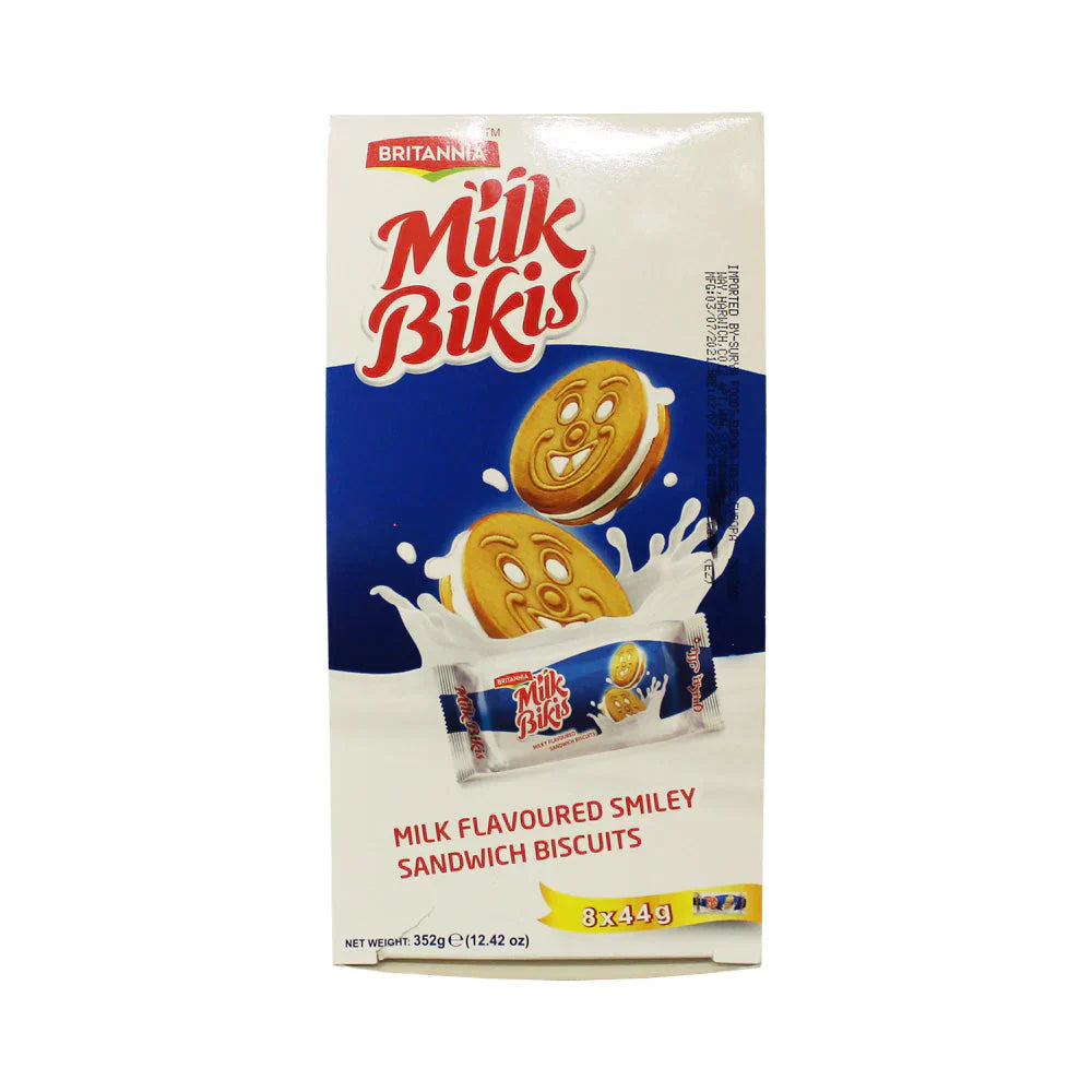 Britannia Milk Bikis Smily Sandwich 8 x 44g PM