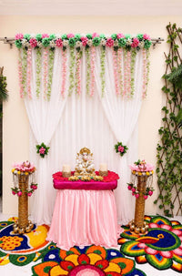 Rajsi Ganpati Backdrop