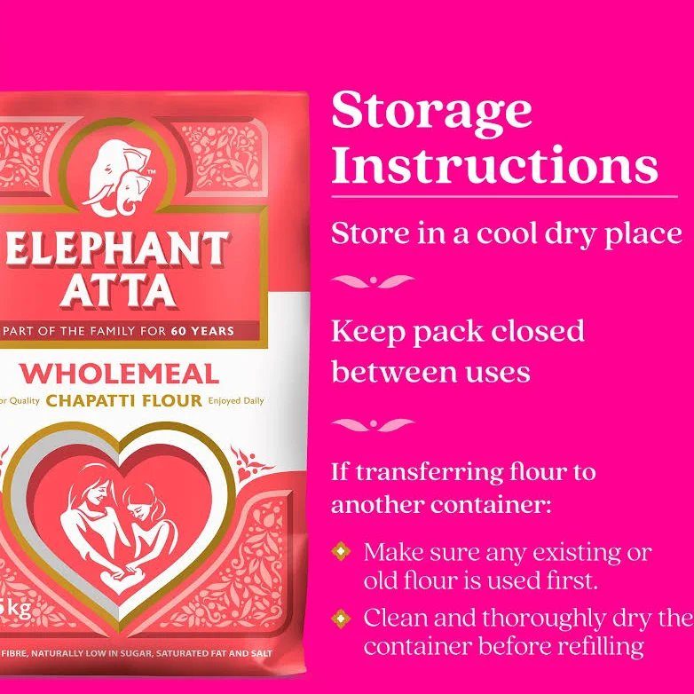 Elephant Wholemeal Atta 10kg