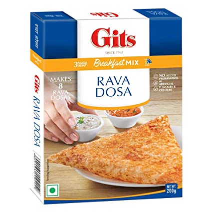 Gits Rava Dosa Mix 200g