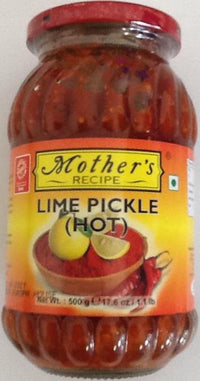 Mothers Lime Pickle Hot 500g