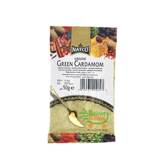 Natco Cardamom Green Ground 50g