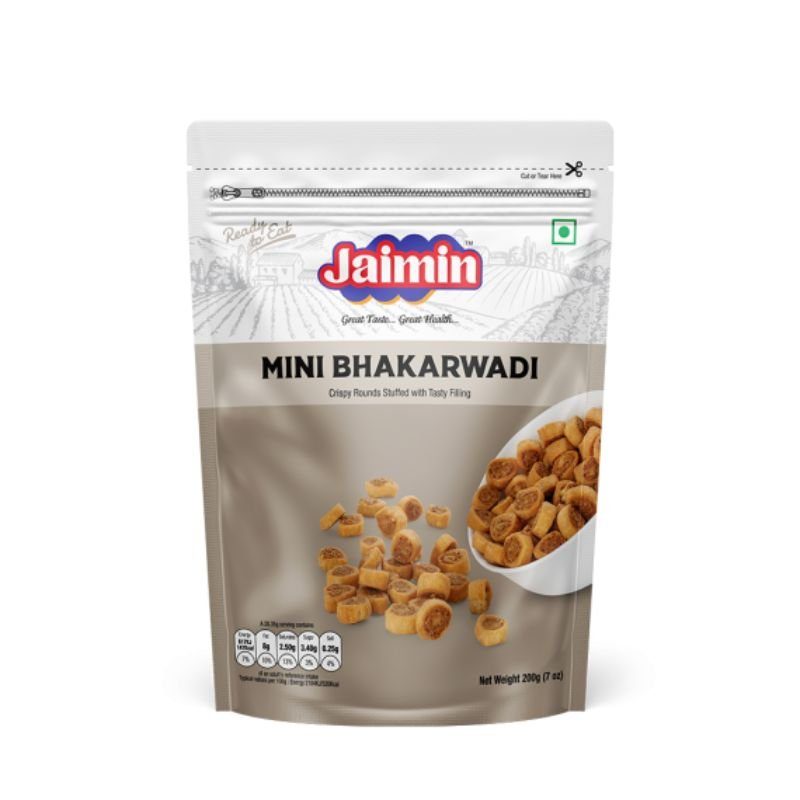 Jaimin Mini Bhakarwadi 200g