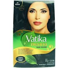 Vatika Henna Hair Colour Jet Black 60g