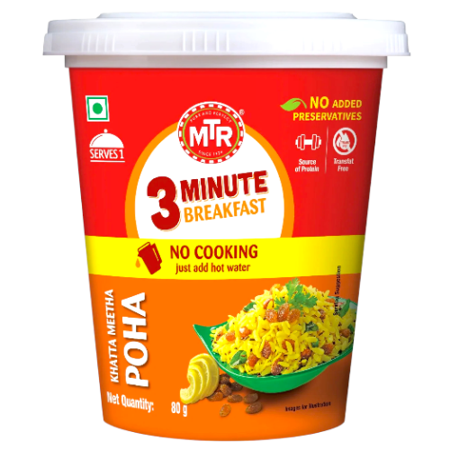 MTR Ready Meal Khatta Meetha Poha 80g