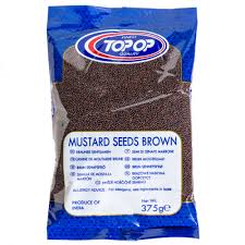 Top Op Mustard Seeds Brown 100g