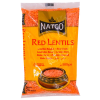 Natco Red Lentils Polished 500g