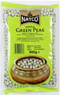 Natco Whole Green Peas 500g