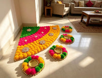 Corner Rangoli Decor