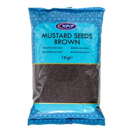 Topop Mustard Seeds Brown 100g