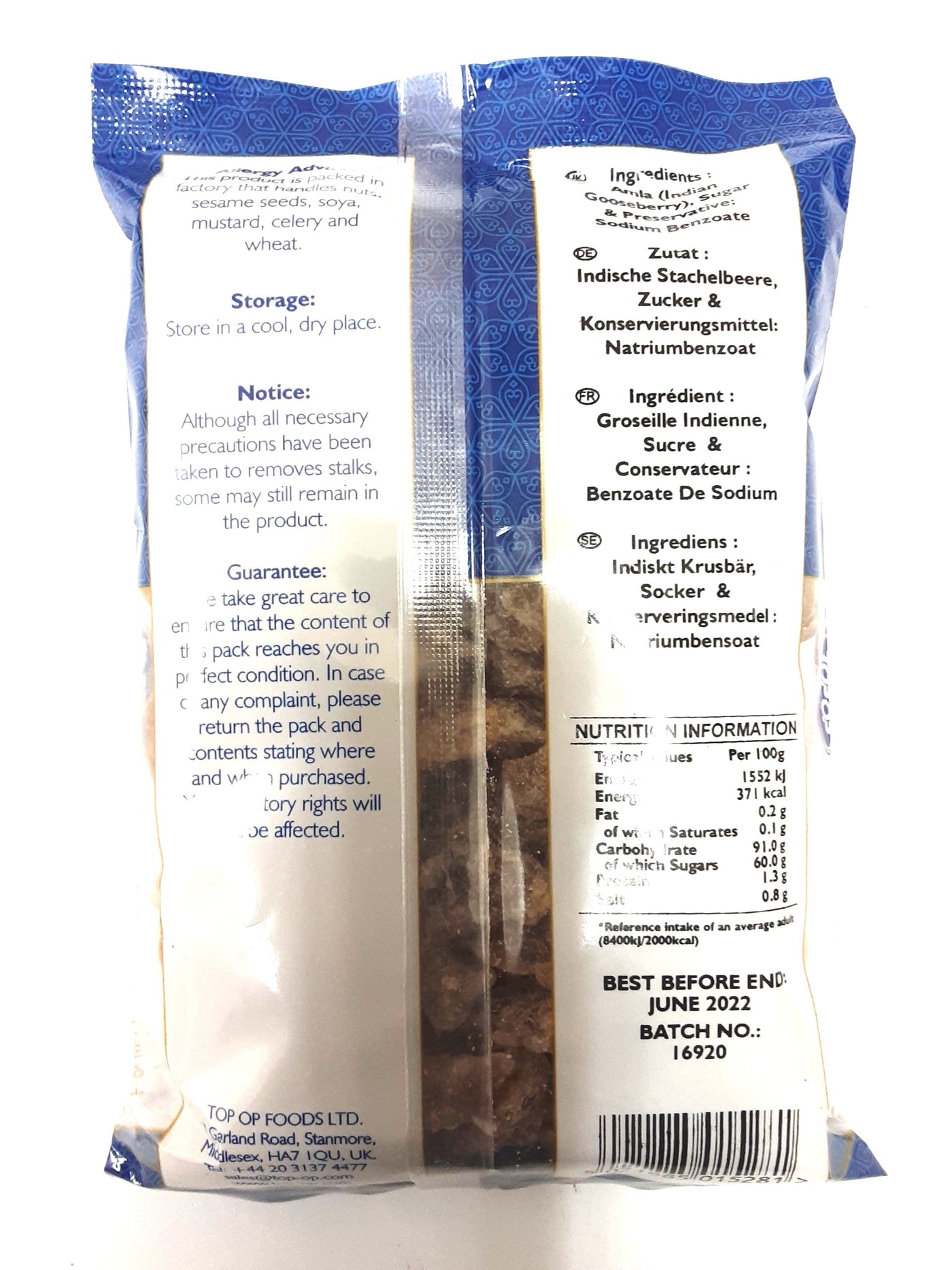 Top Op Amla Indian Gooseberry Candy 200g - Image 2