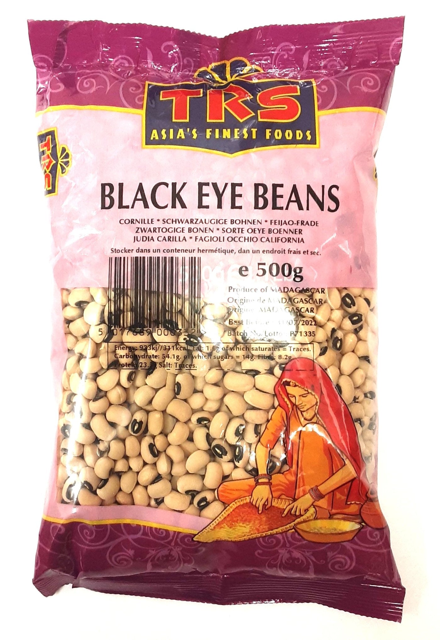 TRS Beans Black Eye 500g