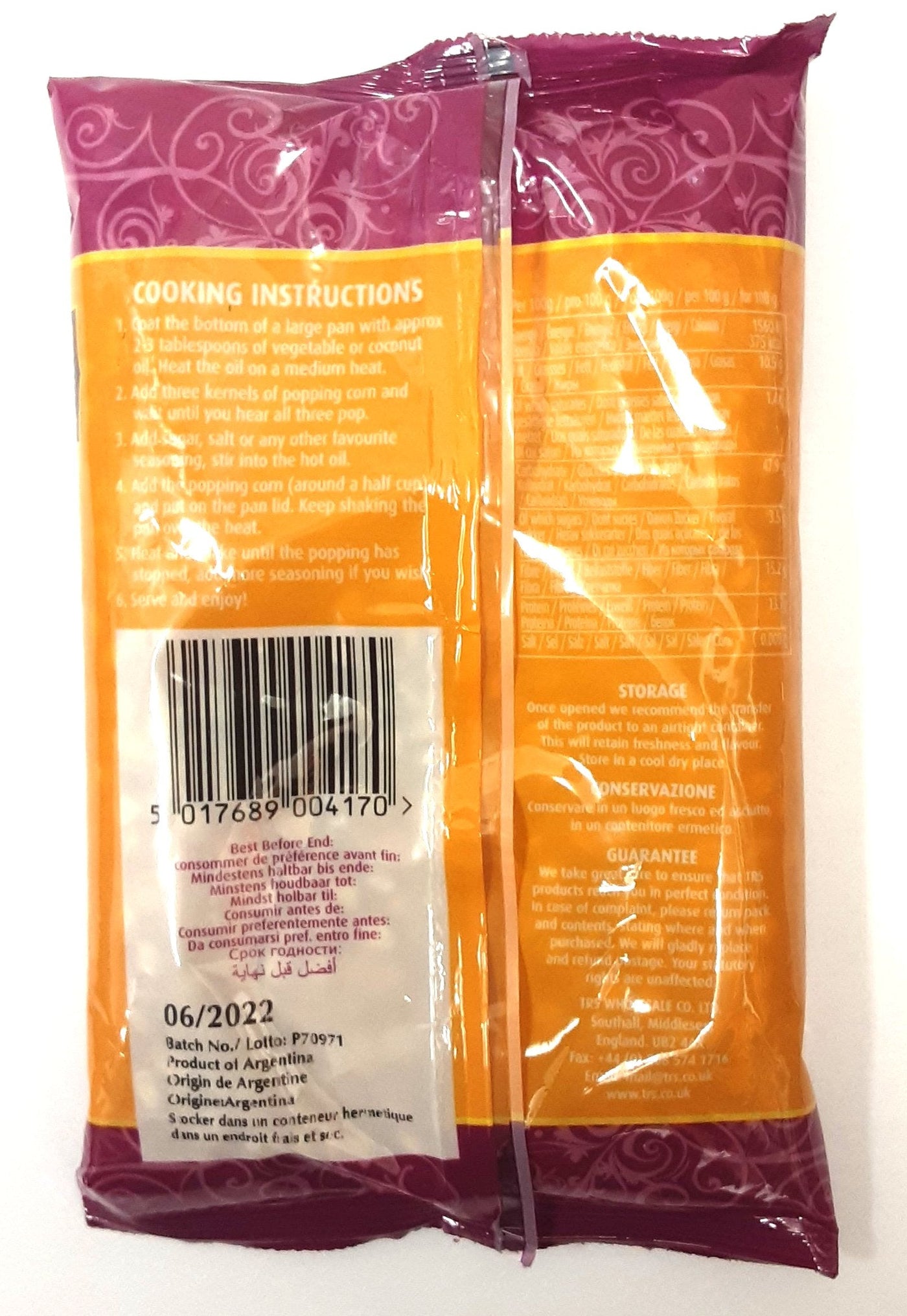 TRS Popping Corn 500g - Image 2