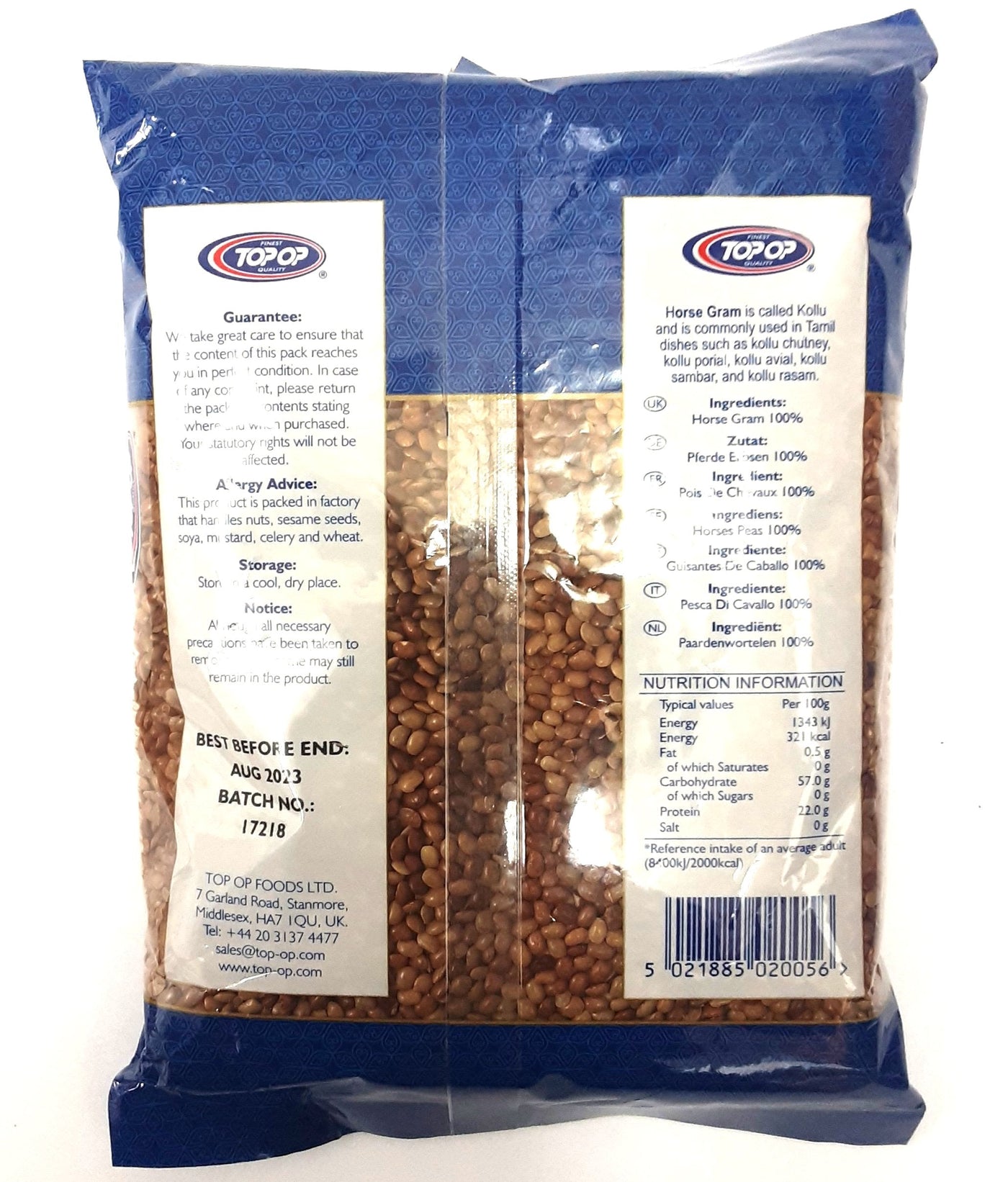 Top Op Horse Gram Kulthi 1kg - Image 2
