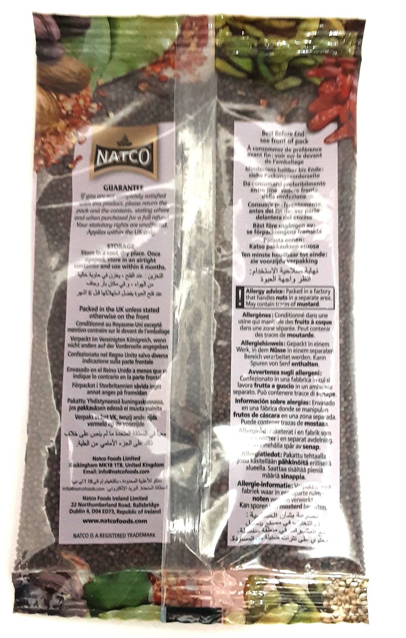 Natco Black Mustard Seeds 100g - Image 2