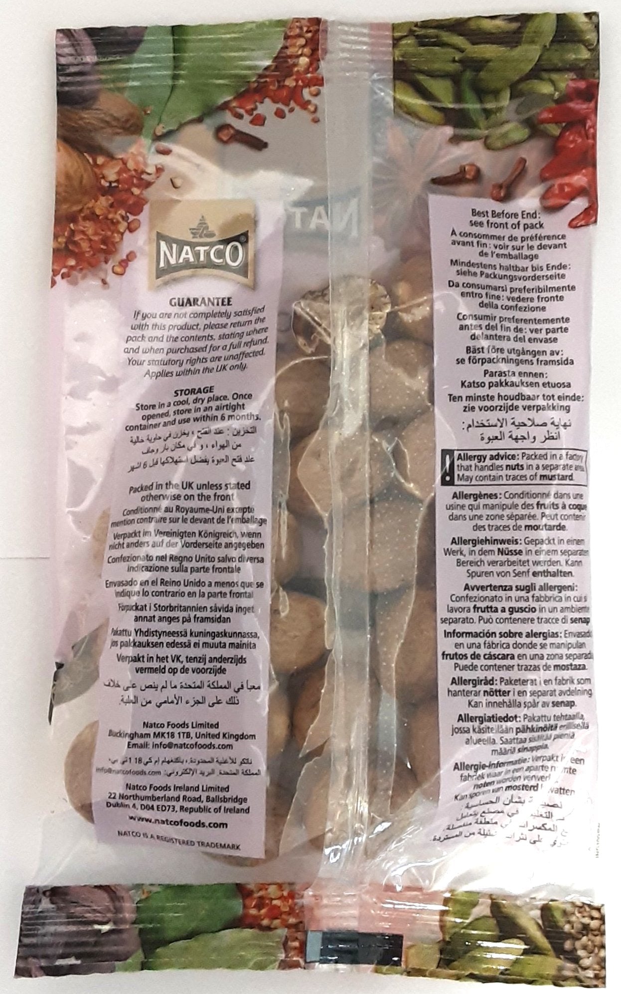 Natco Whole Nutmeg 100g - Image 2