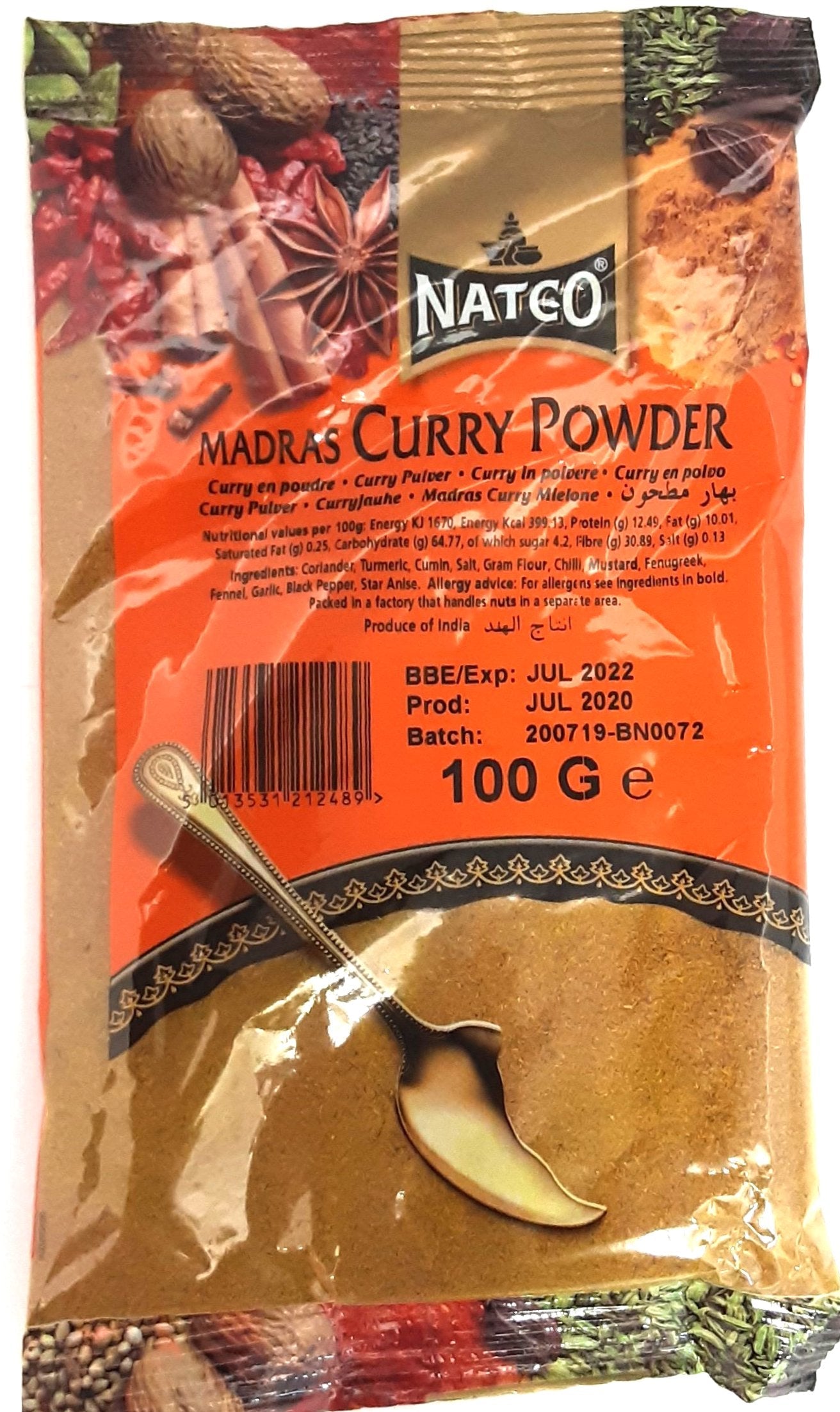 Natco Madras Curry Powder 100g