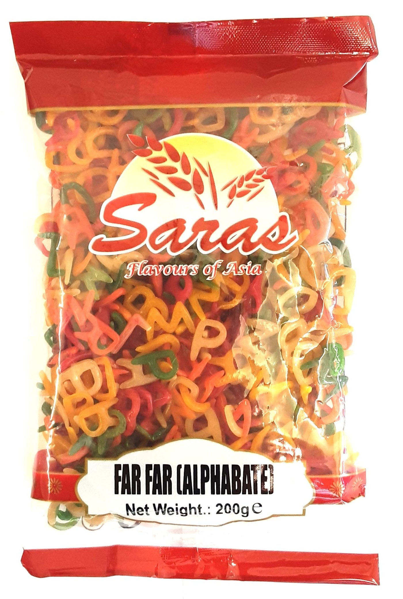 Saras Far Far Alphabate 200g