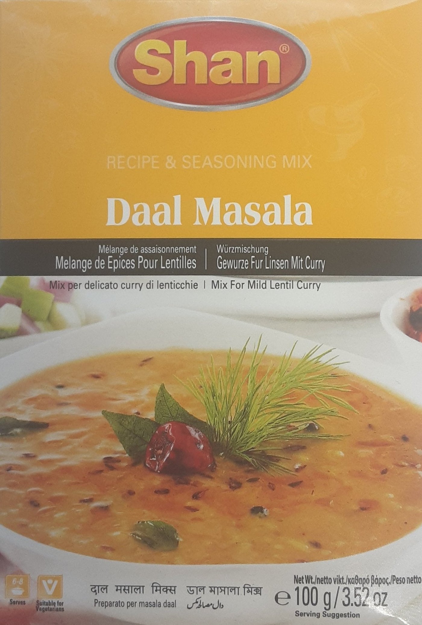 Shan Masala Daal 100g Mix & Match Any 2 For £2.60