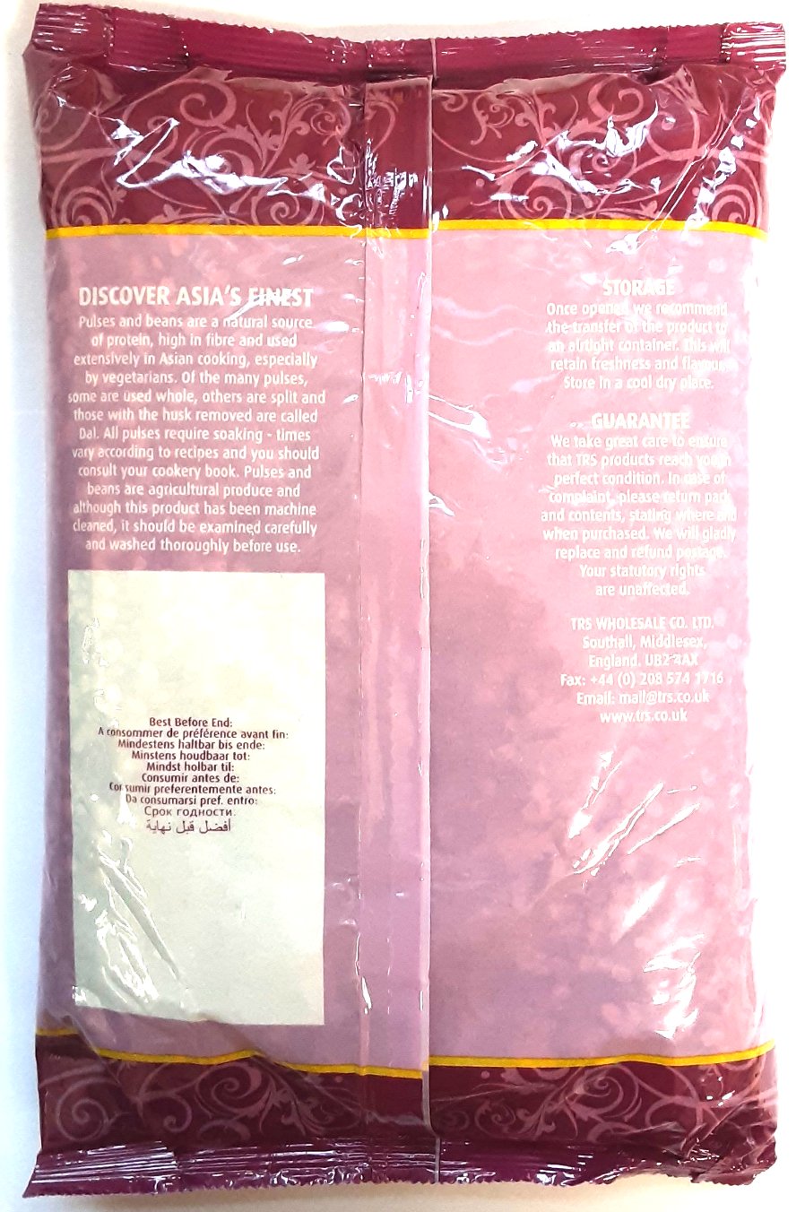TRS Lentils Mung Dall Chilka 1kg - Image 2