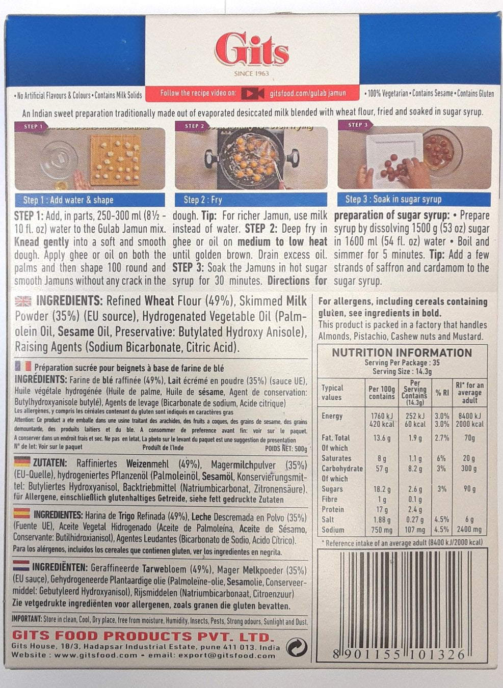 Gulab Jamun Mix 500g - Image 2