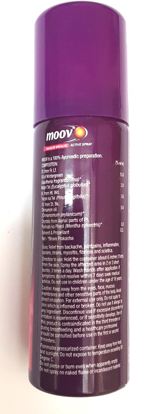 Moov Pain Relief Specialist Active Spray 35g - Image 2