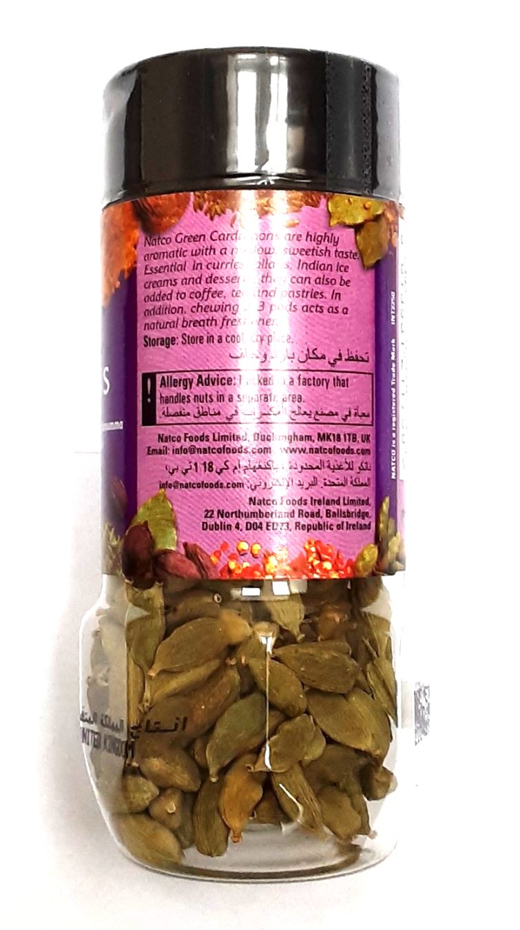 Natco Cardamons Green Jar 50g - Image 2