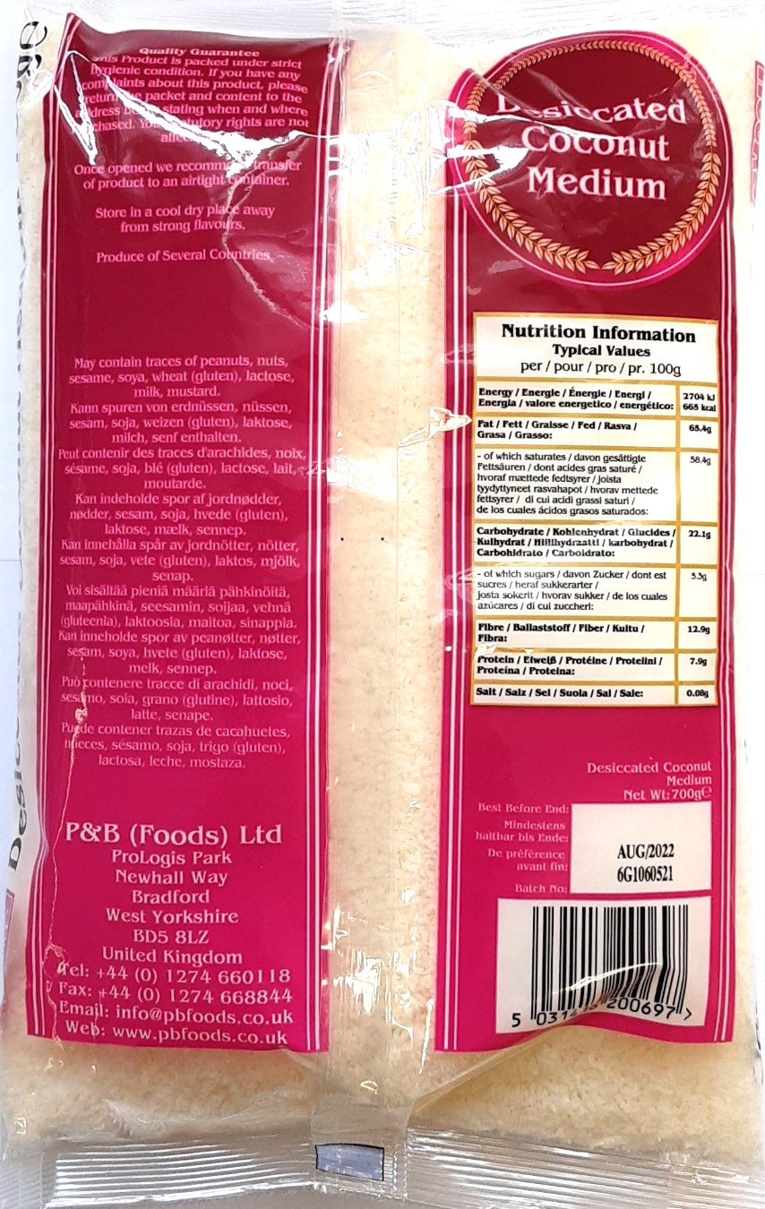 Heera Desiccated Coconut Medium 700g - Image 2