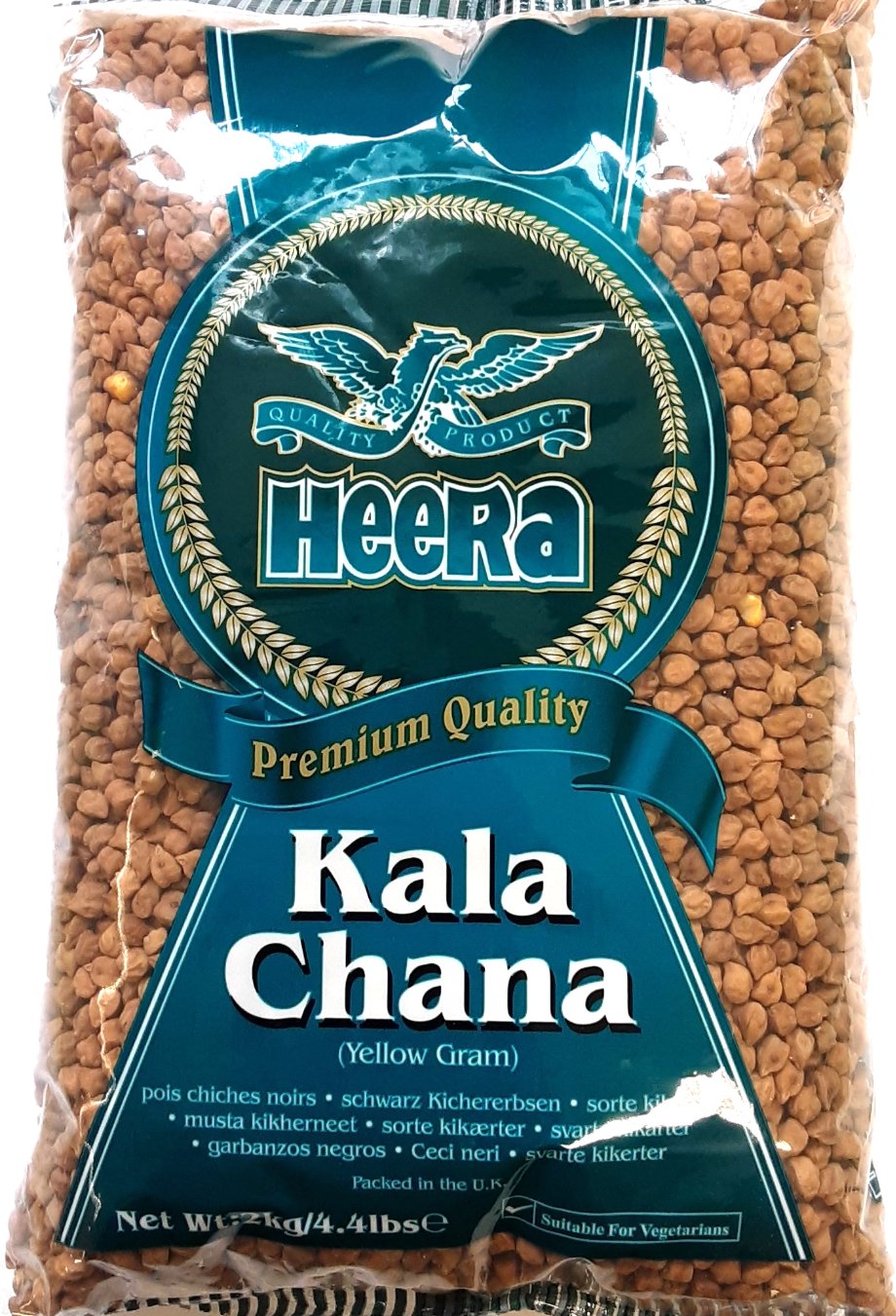 Heera Chick Peas Kala Chana 2kg