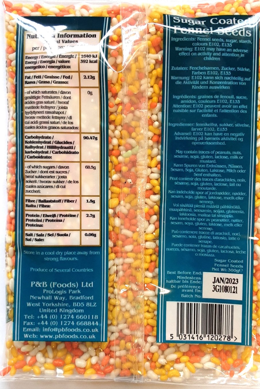Heera Fennel Sugar coated 300g - Image 2