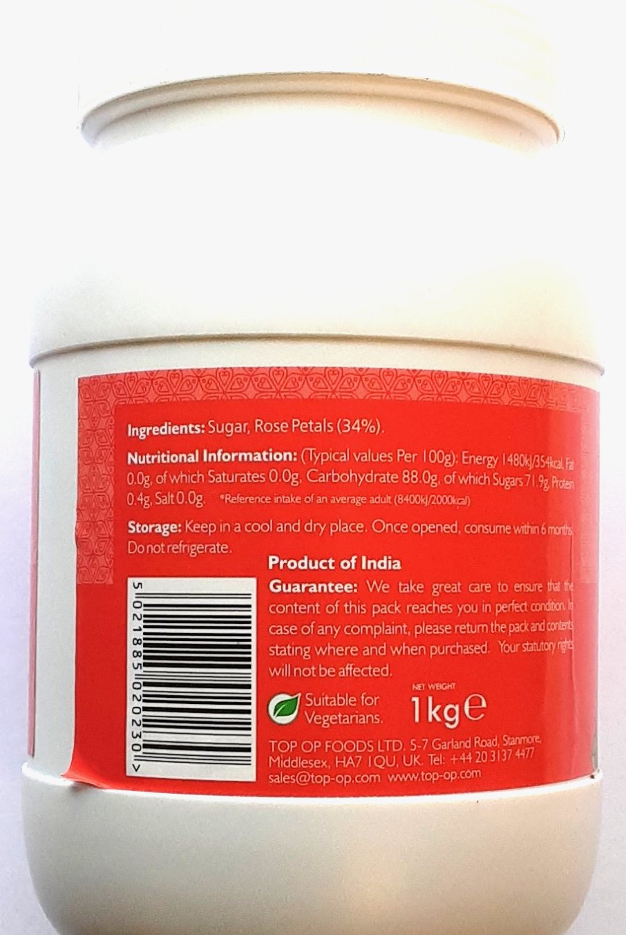 Top Op Gulkand Rose Petal Spread 1kg - Image 2
