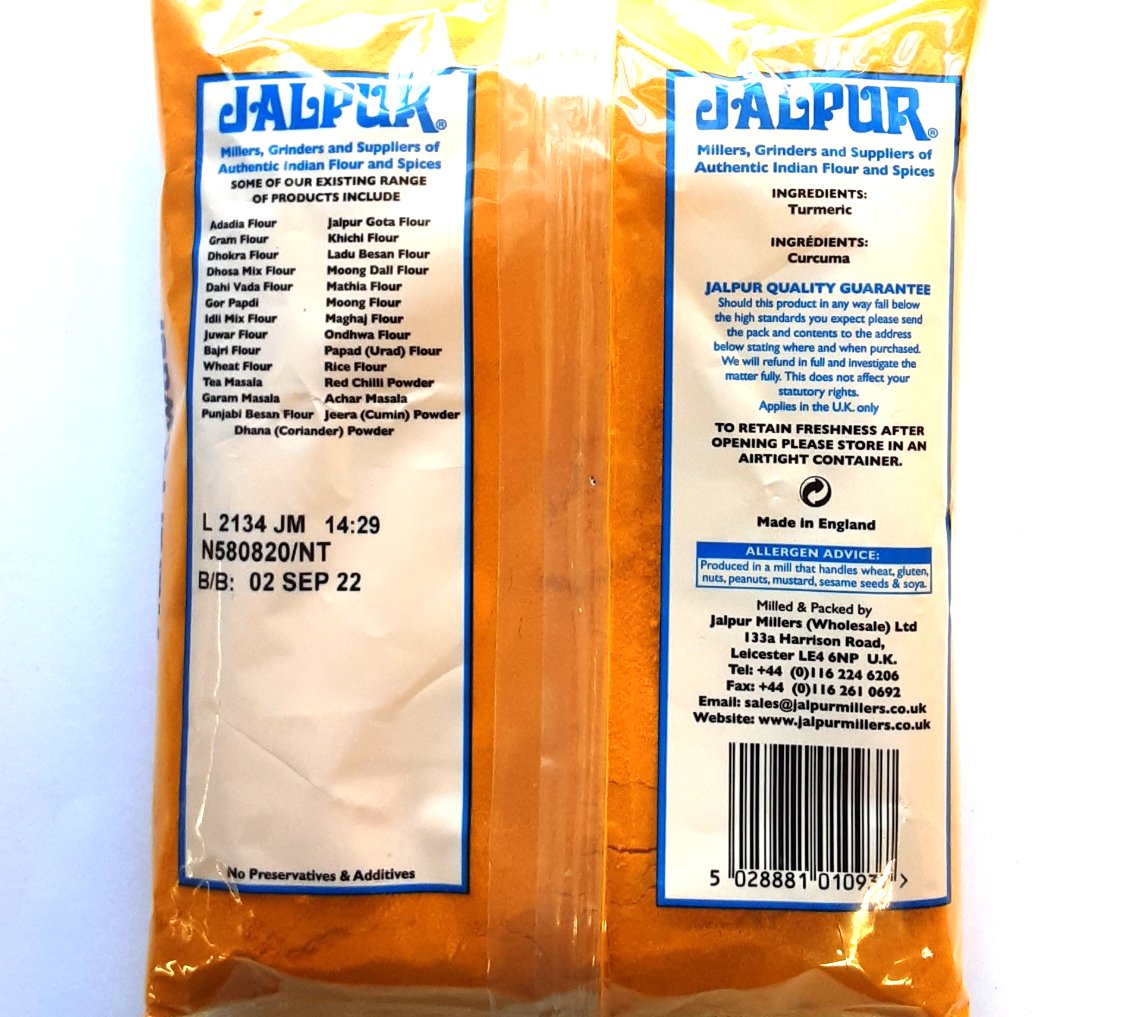 Jalpur Haldi Turmeric Powder 500g - Image 2
