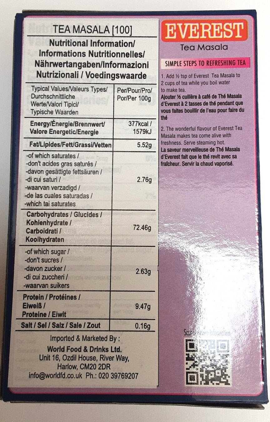 Everest Tea Masala 100g - Image 2
