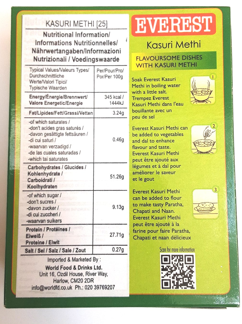 Everest Kasuri Methi 25g - Image 2