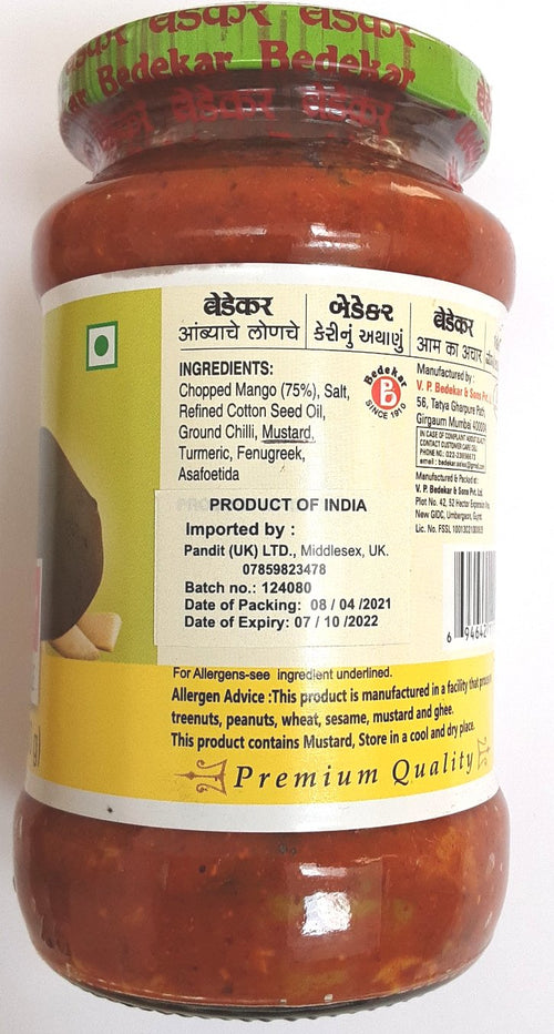 Bedekar Pickle Mango 400g - Image 2