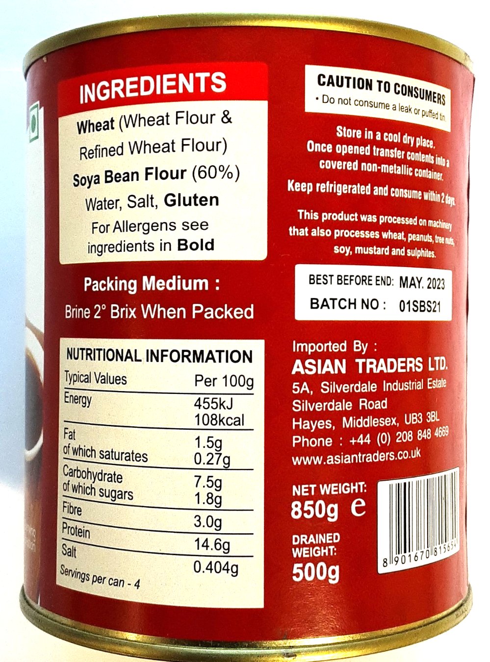 Saras Soya Chaap On Sticks 850g - Image 2