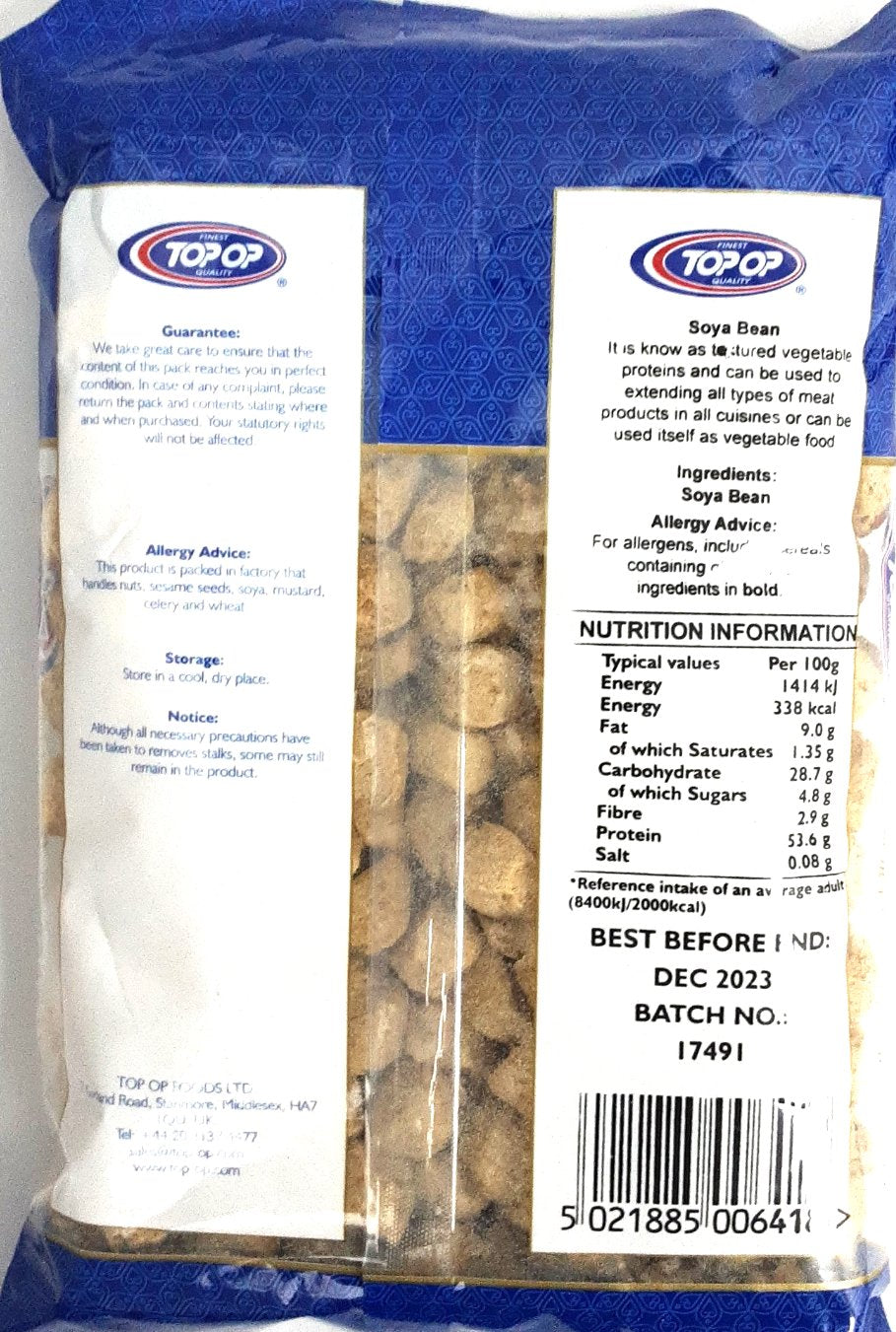 Top Op Soya Chunks 300g - Image 2