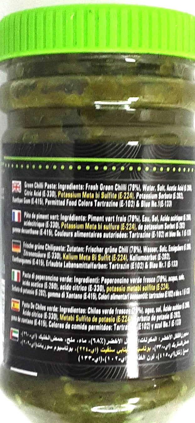 Sapna Paste Green Chilli 330g - Image 2