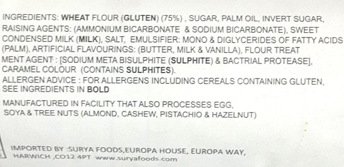 Britannia Biscuits Marie Gold 154g PM - Image 2