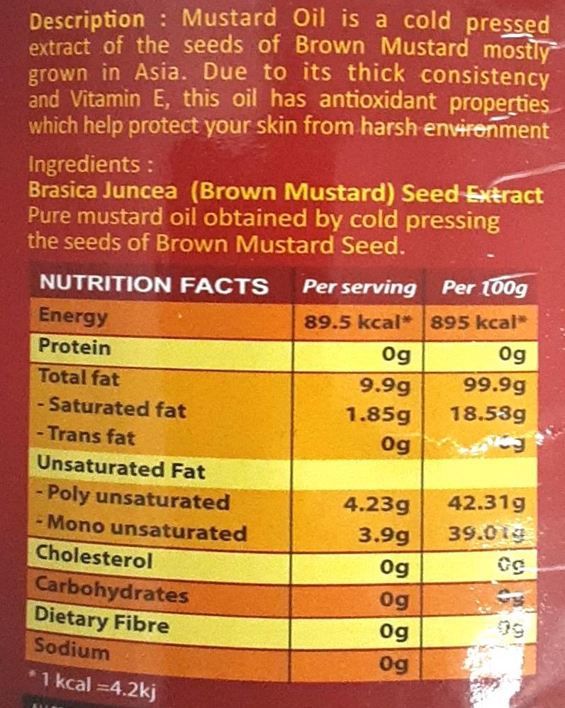 Shankar Oil Mustard 2ltr PM - Image 2