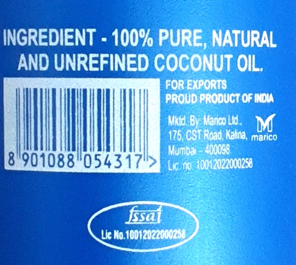 Parachute Coconut Oil 500ml - Image 2