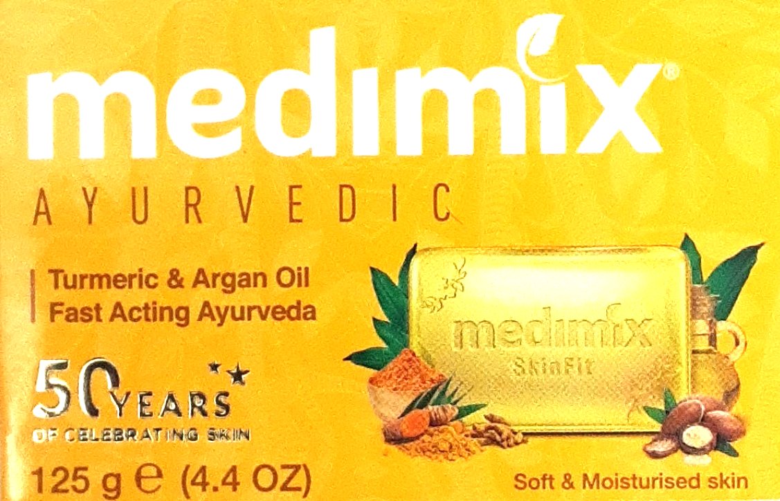 Medimix Ayurvedic Turmeric & Argan Oil Soap 125g