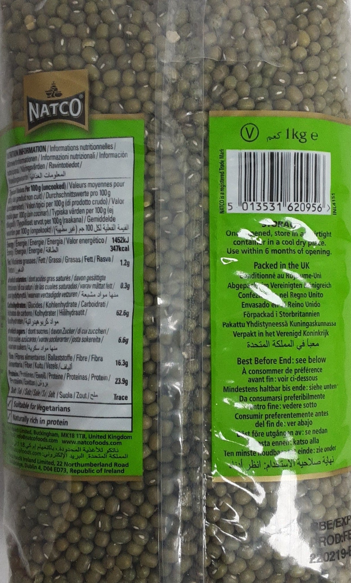 Natco Beans Mung 1Kg - Image 2