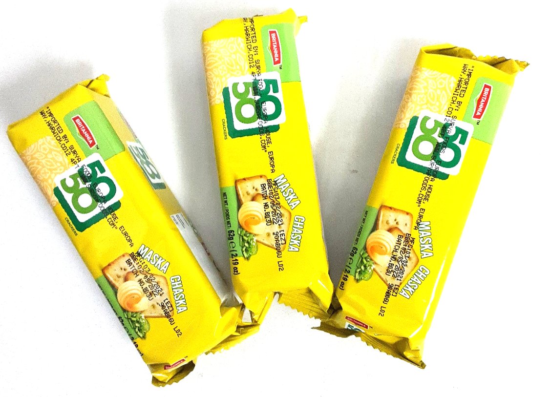 Britannia 5050 Crackers Maska Chaska 62g - Image 2