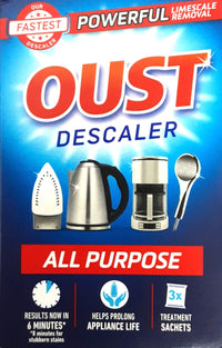 Oust Descaler All Purpose 3 Sachets
