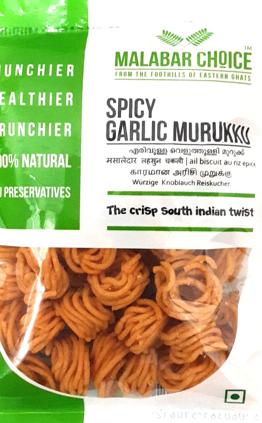 Malabar Choice Spicy Garlic Murukku 150g
