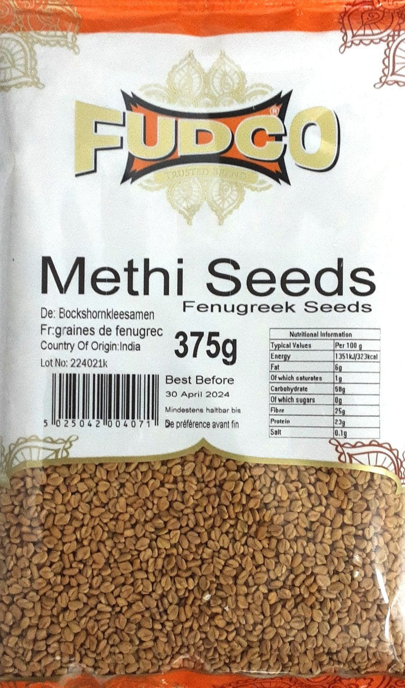 Fudco Methi Fenugreek Seeds 375g