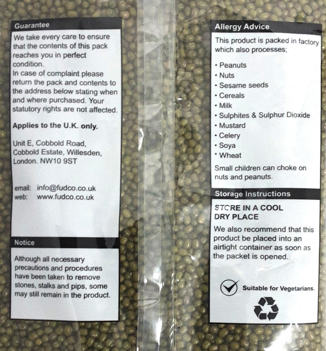 Fudco Beans Mung 500g - Image 2