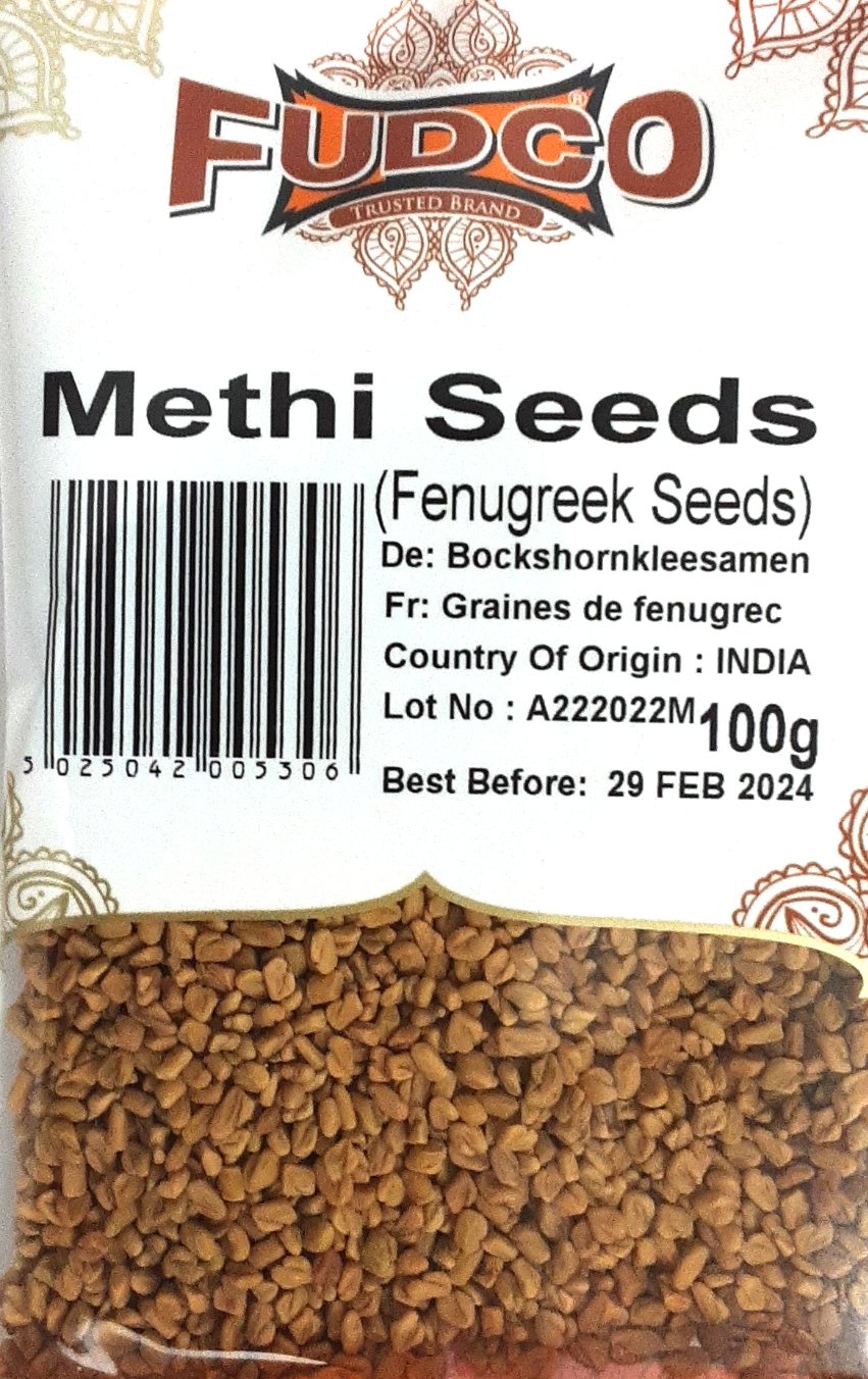 Fudco Methi Fenugreek Seeds 100g