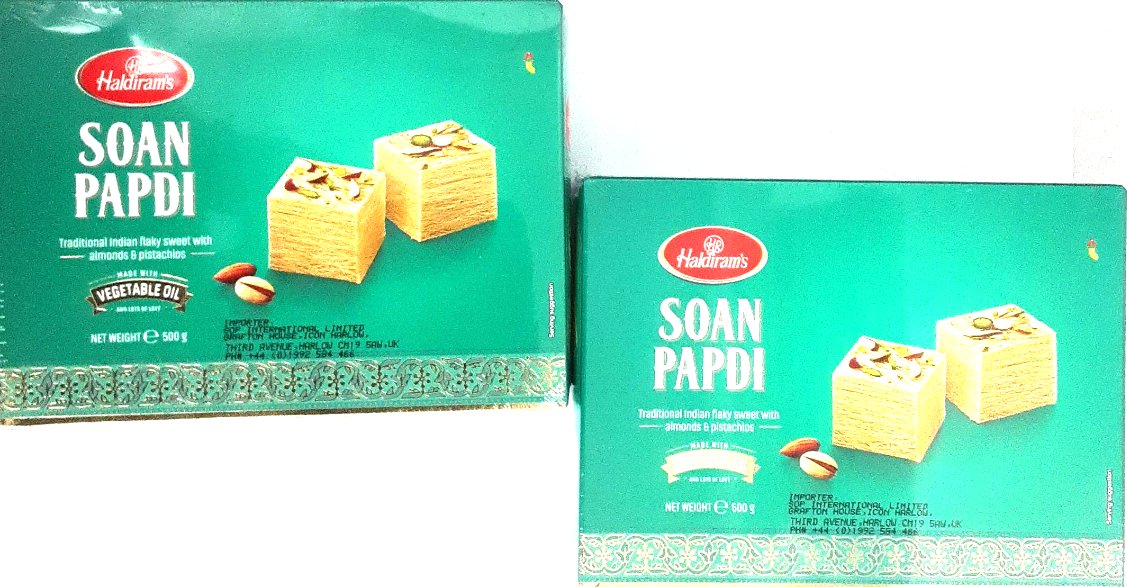 Haldirams Sweets Soan Papdi 500g PM - Image 3